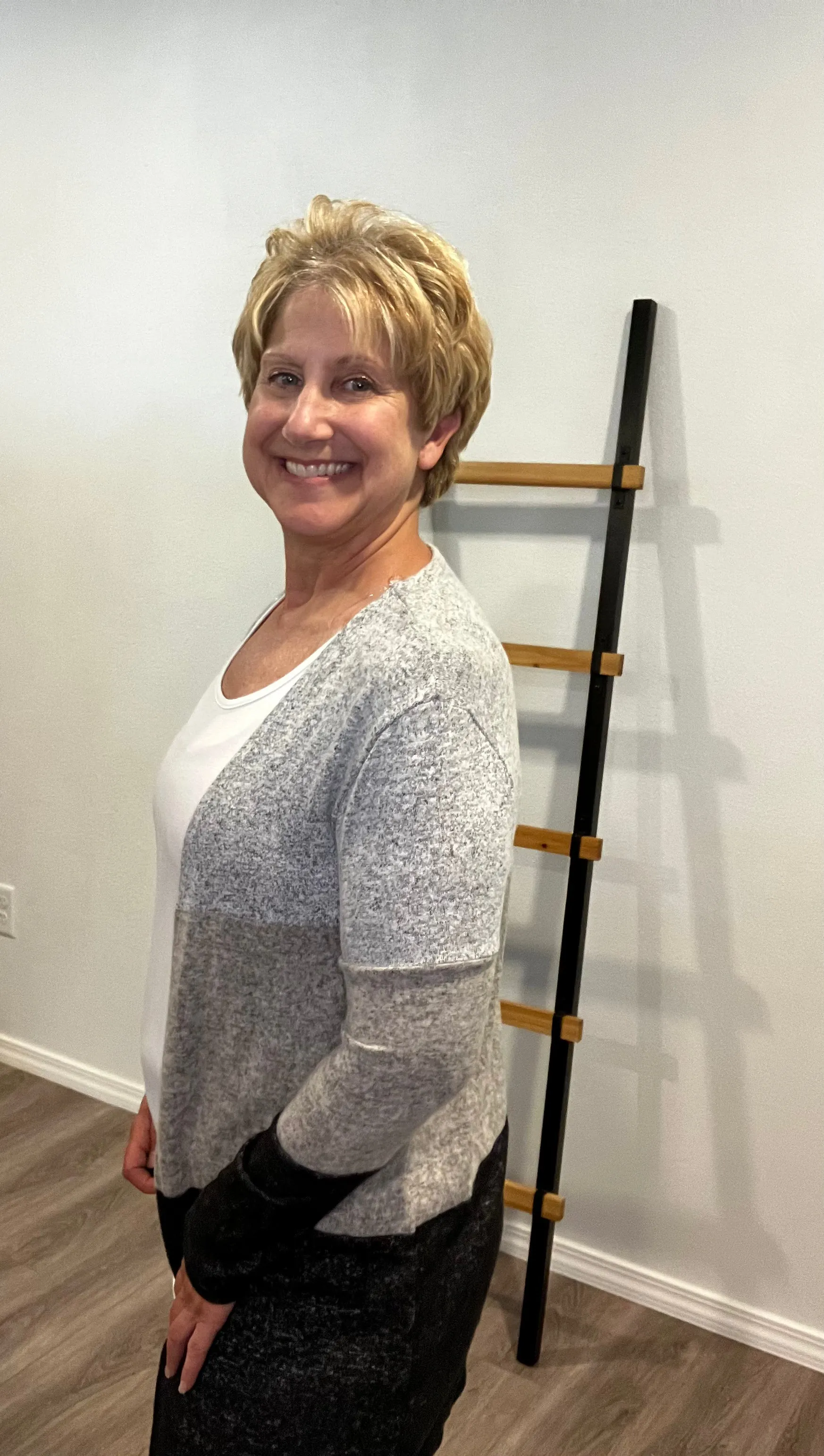 Brushed Color Block Cardigan