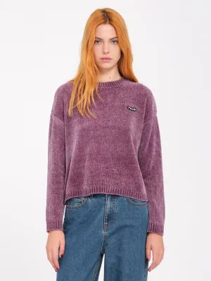 Bubble Tease Pullover - Vintage Violet