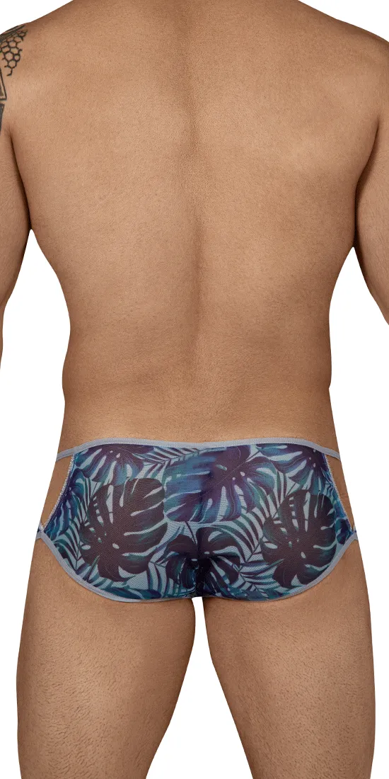 Candyman 99439 Floral Briefs Blue