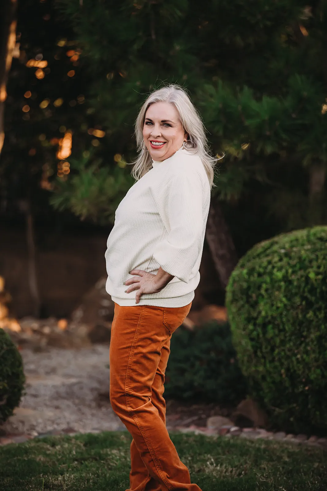 Charlotte Textured Top
