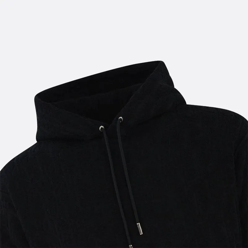 CHRISTIAN DIOR OVERSIZED HOODIE WITH DIOR OBLIQUE MOTIF