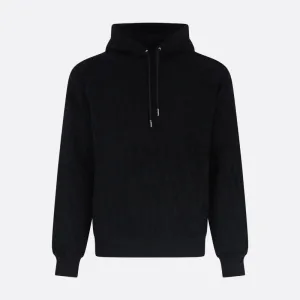CHRISTIAN DIOR OVERSIZED HOODIE WITH DIOR OBLIQUE MOTIF