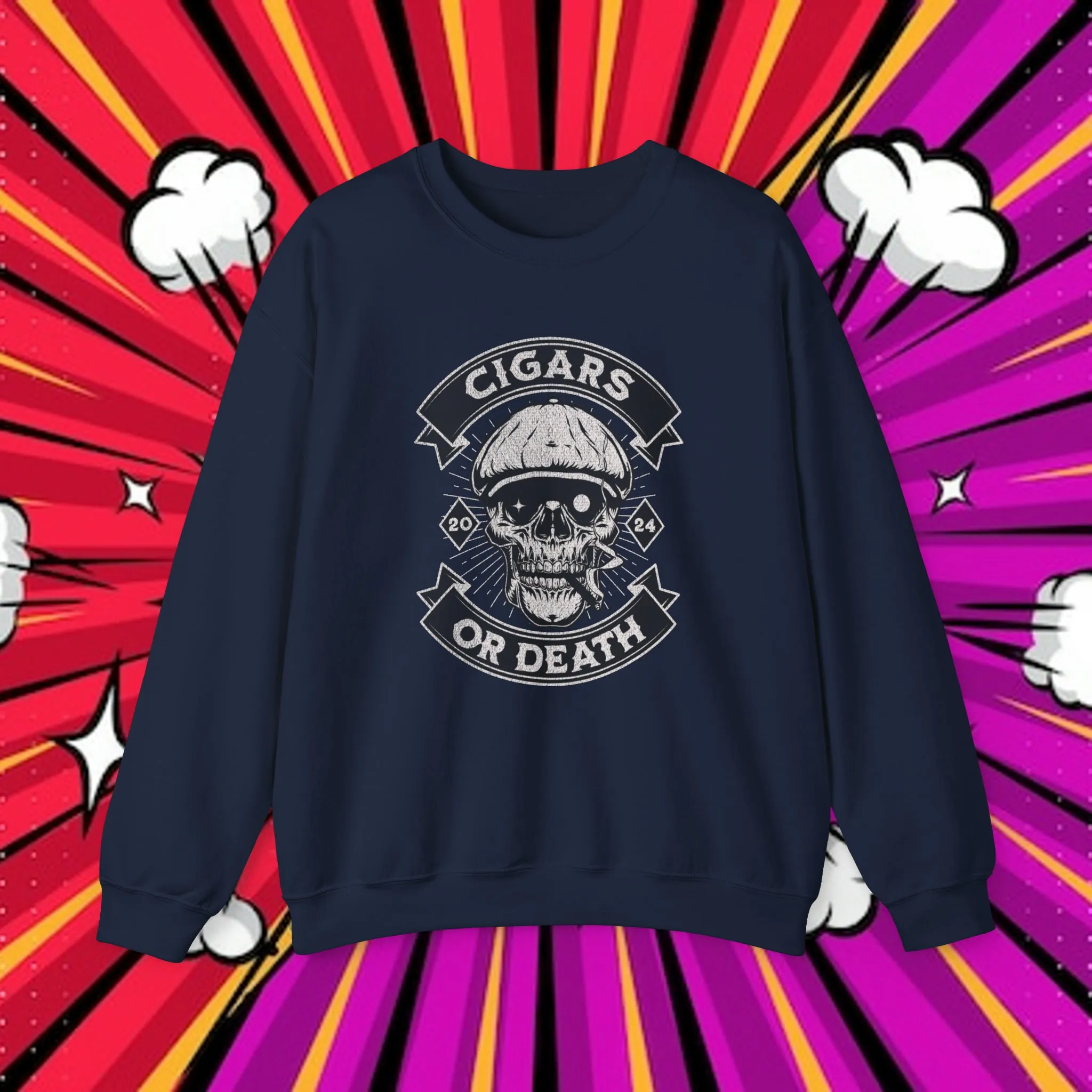 Cigar Sweatshirt,  Cool Cigar ideas, Gifts for Dad, Fathers Day gift ideas, Smoker Gift, Dad sweatshirt,  Funny Dad shirt