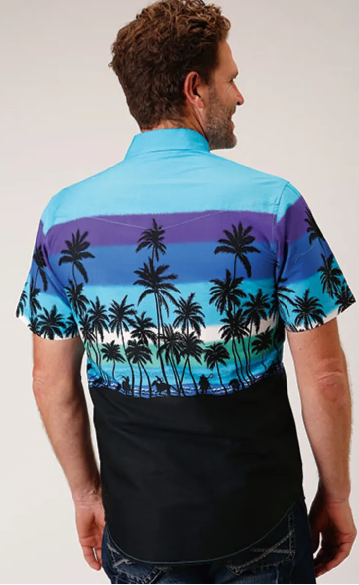 CL03-002-0421-0306 Roper Shirt S/S Beach Round up