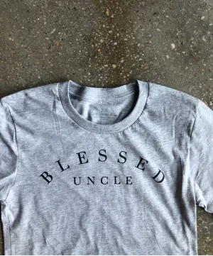 (CLEARANCE) Blessed Uncle Adult T Shirt