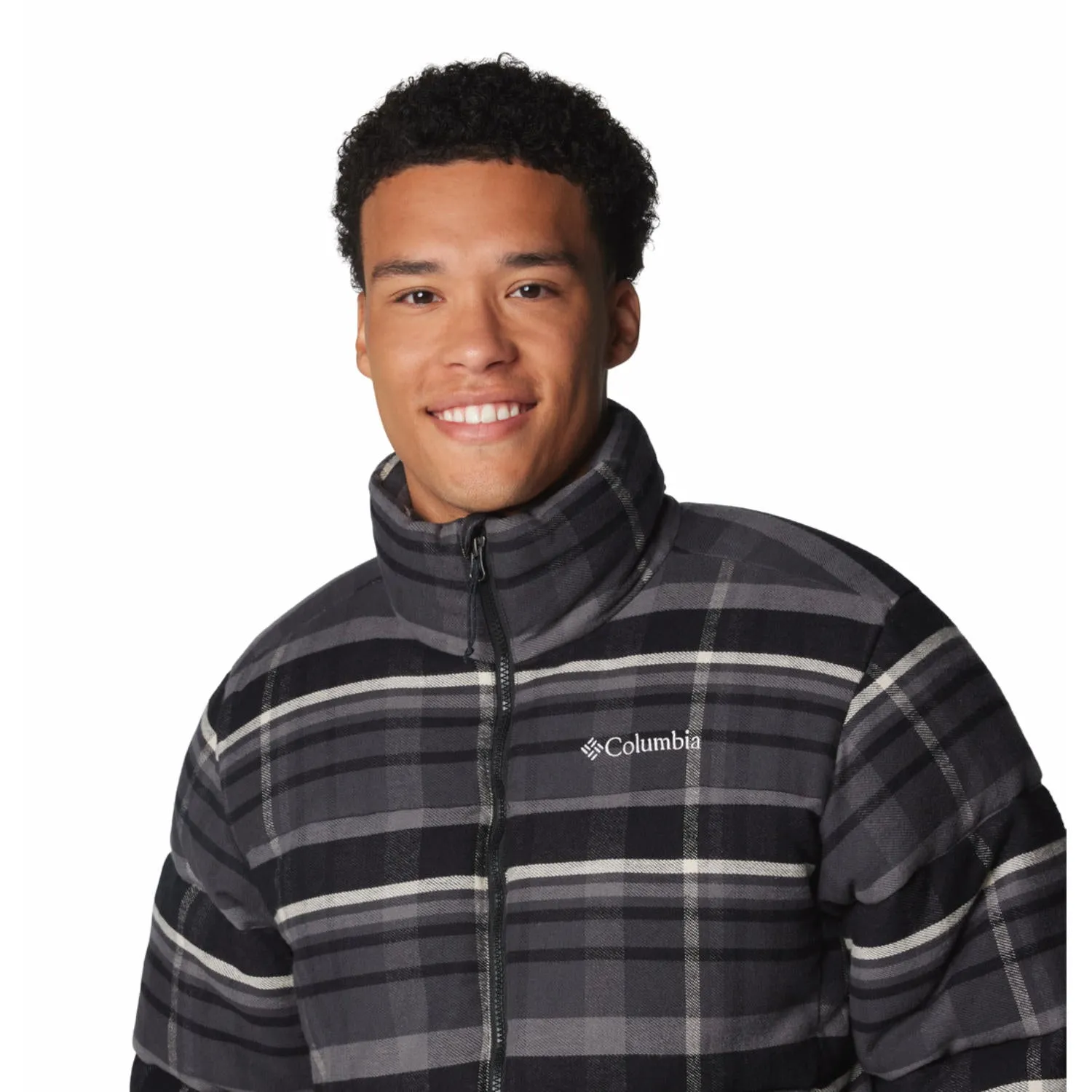 Columbia Mens Black Puffect Novelty Jacket