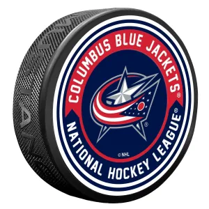 Columbus Blue Jackets Puck - Arrow