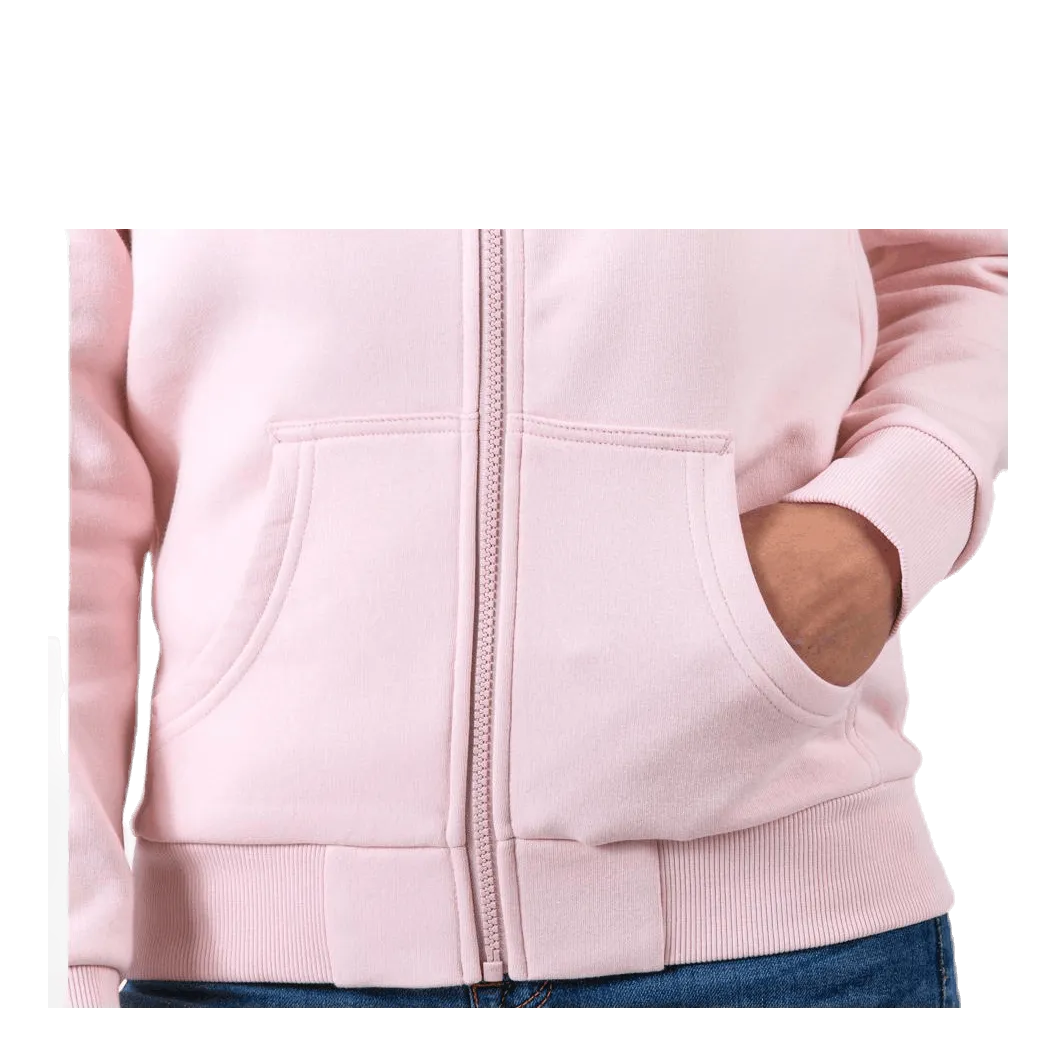 Comfy Zip Hood Pink