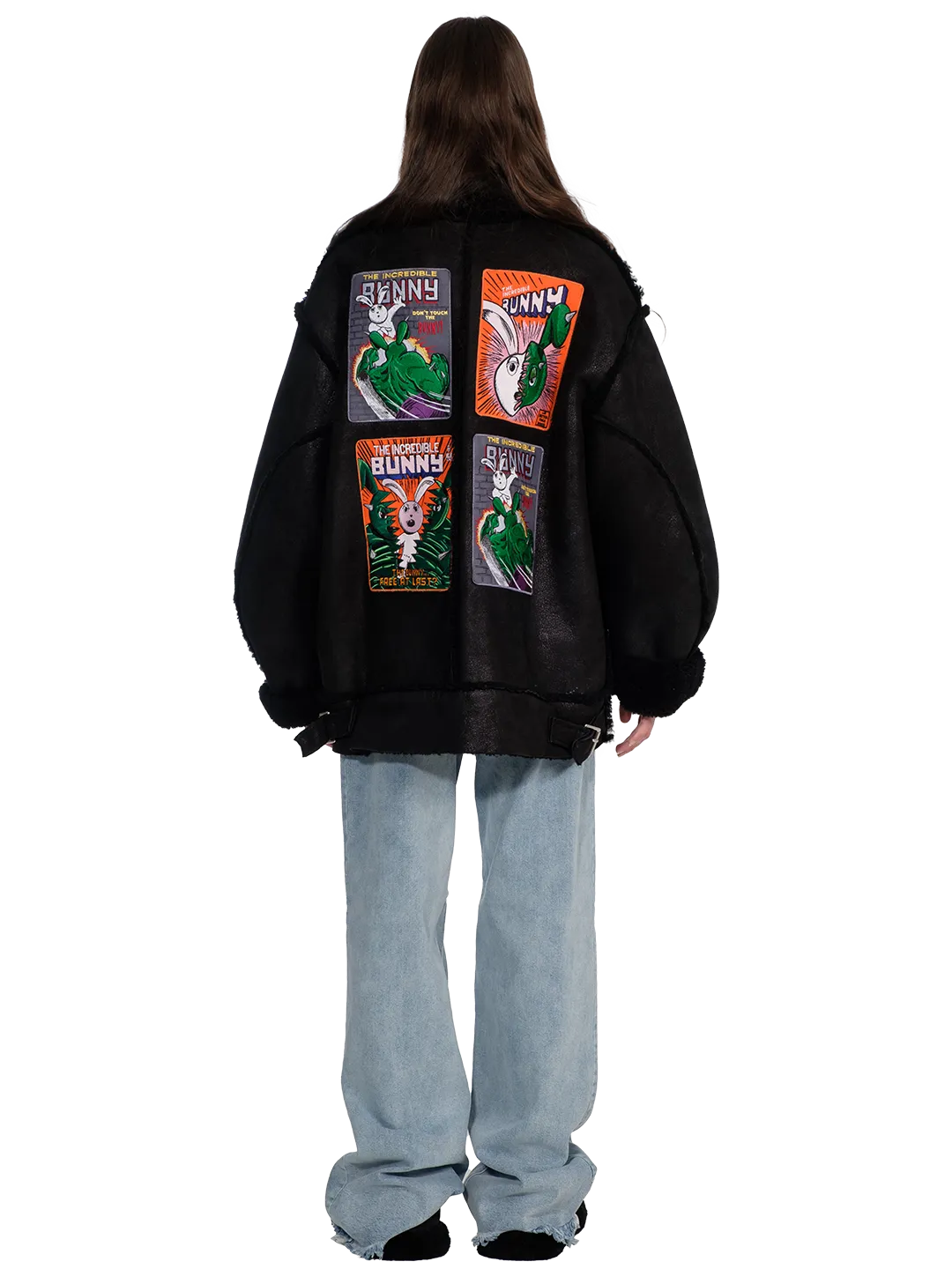 Comics Shearling Jacket