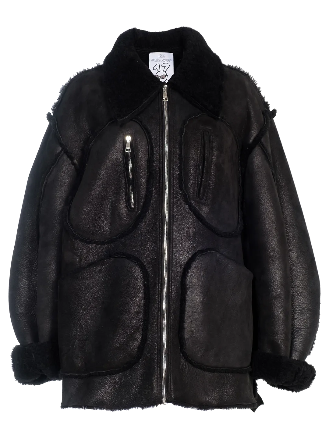 Comics Shearling Jacket