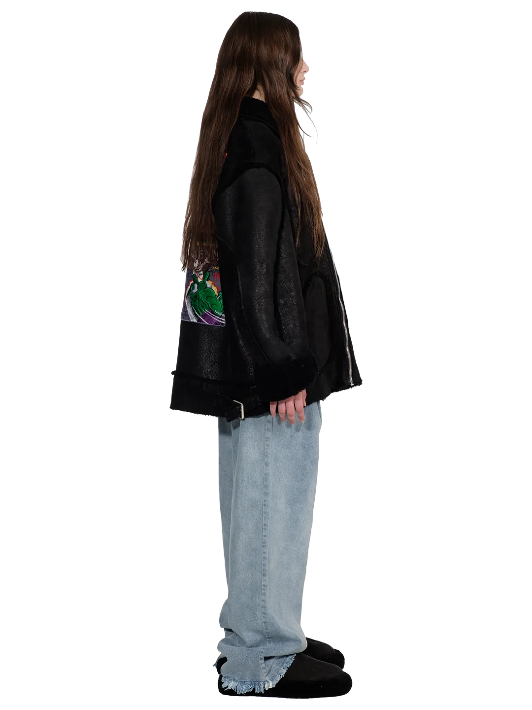 Comics Shearling Jacket