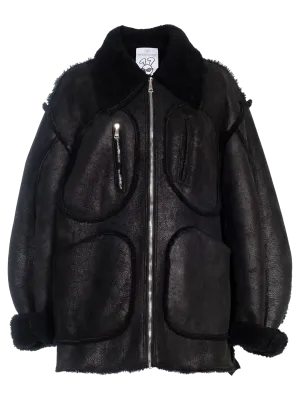 Comics Shearling Jacket