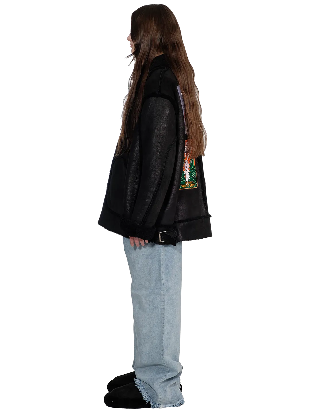 Comics Shearling Jacket