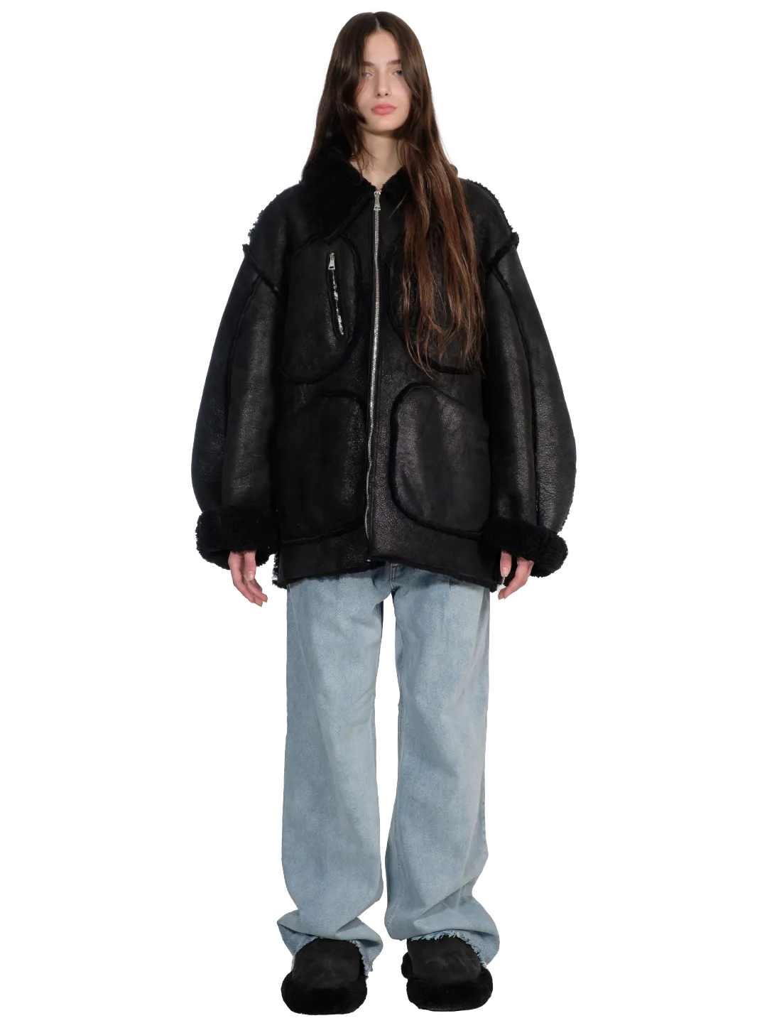 Comics Shearling Jacket