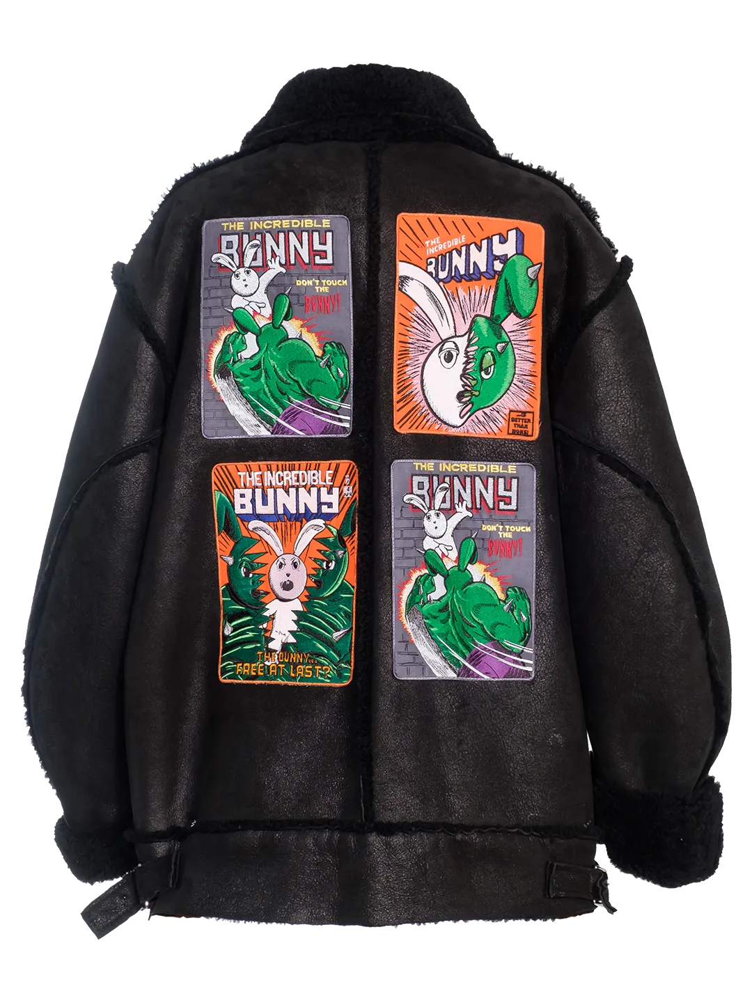 Comics Shearling Jacket
