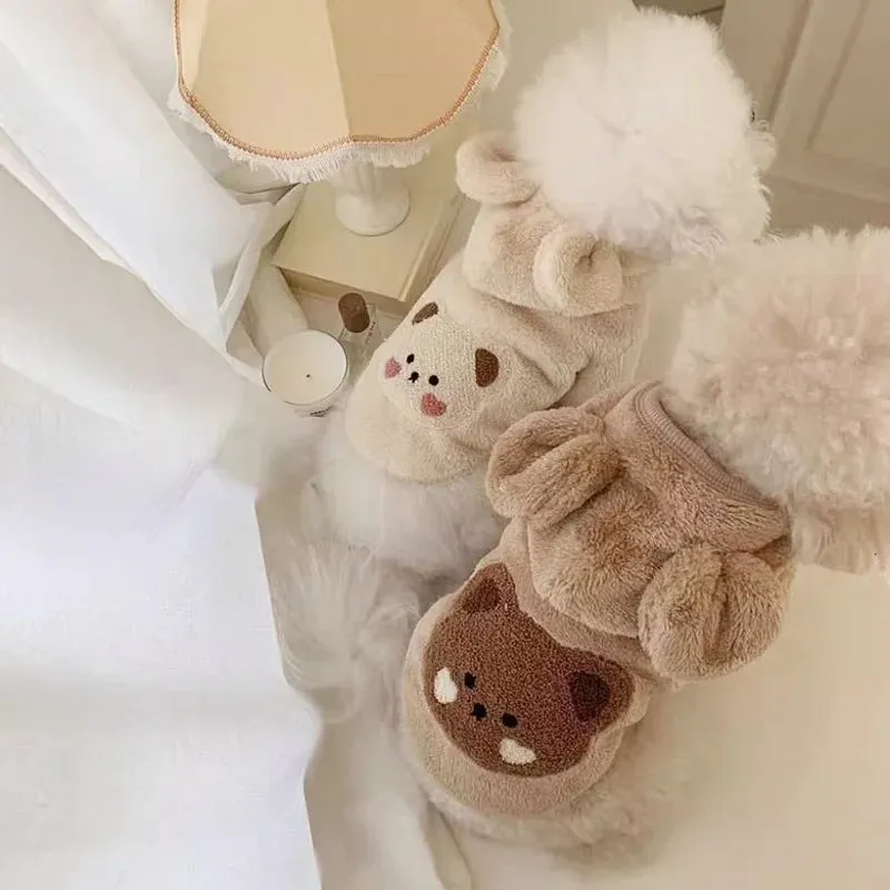 Cozy Kawaii Hoodies for Pups & Paws 🐾✨ Cute Prints & Warm Comfort!