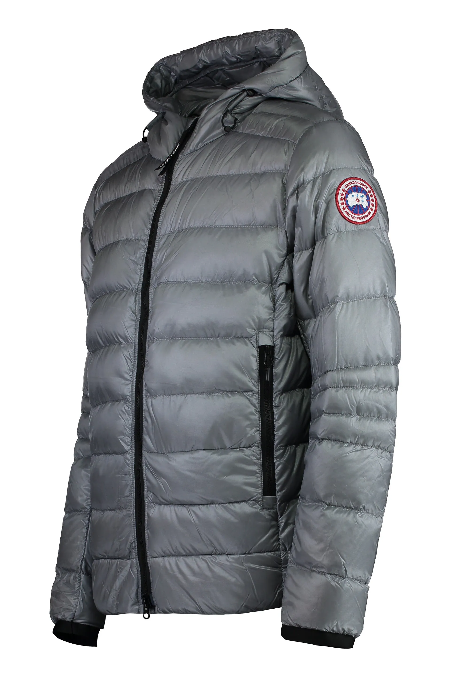 Crofton techno-nylon down jacket