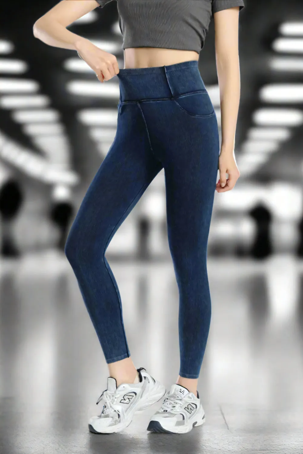 CurveBoost High-Waist Jeggings