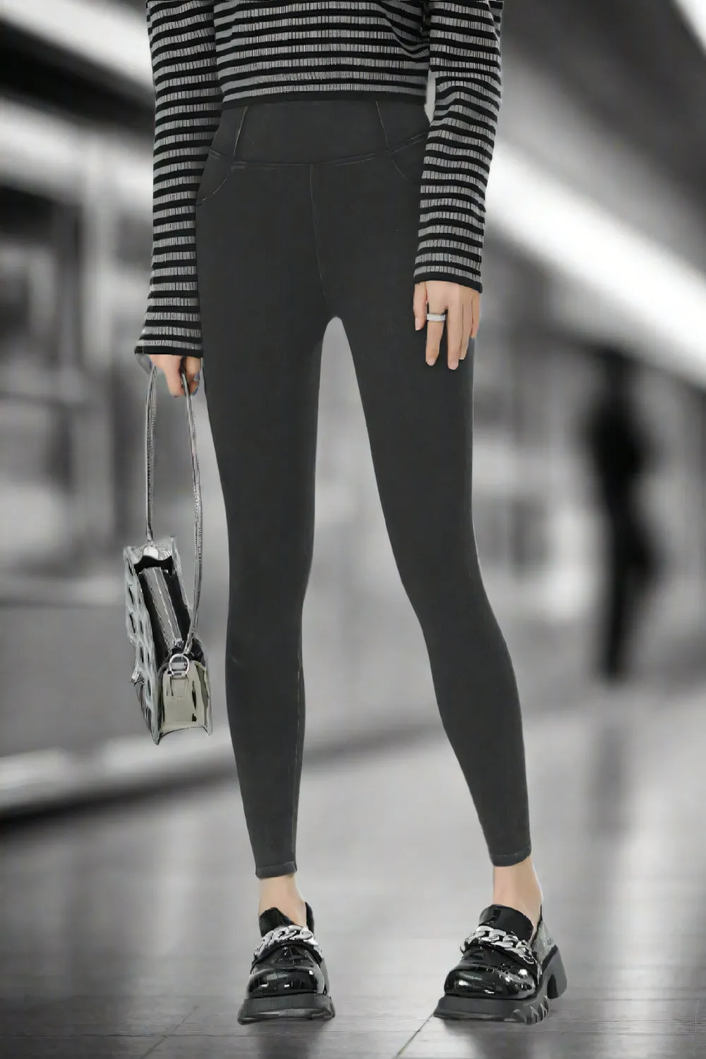CurveBoost High-Waist Jeggings
