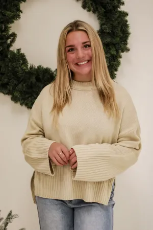DB Split Decision Sweater in Oatmeal