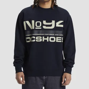 DC Static 94 Crew Sweatshirt Navy Blazer
