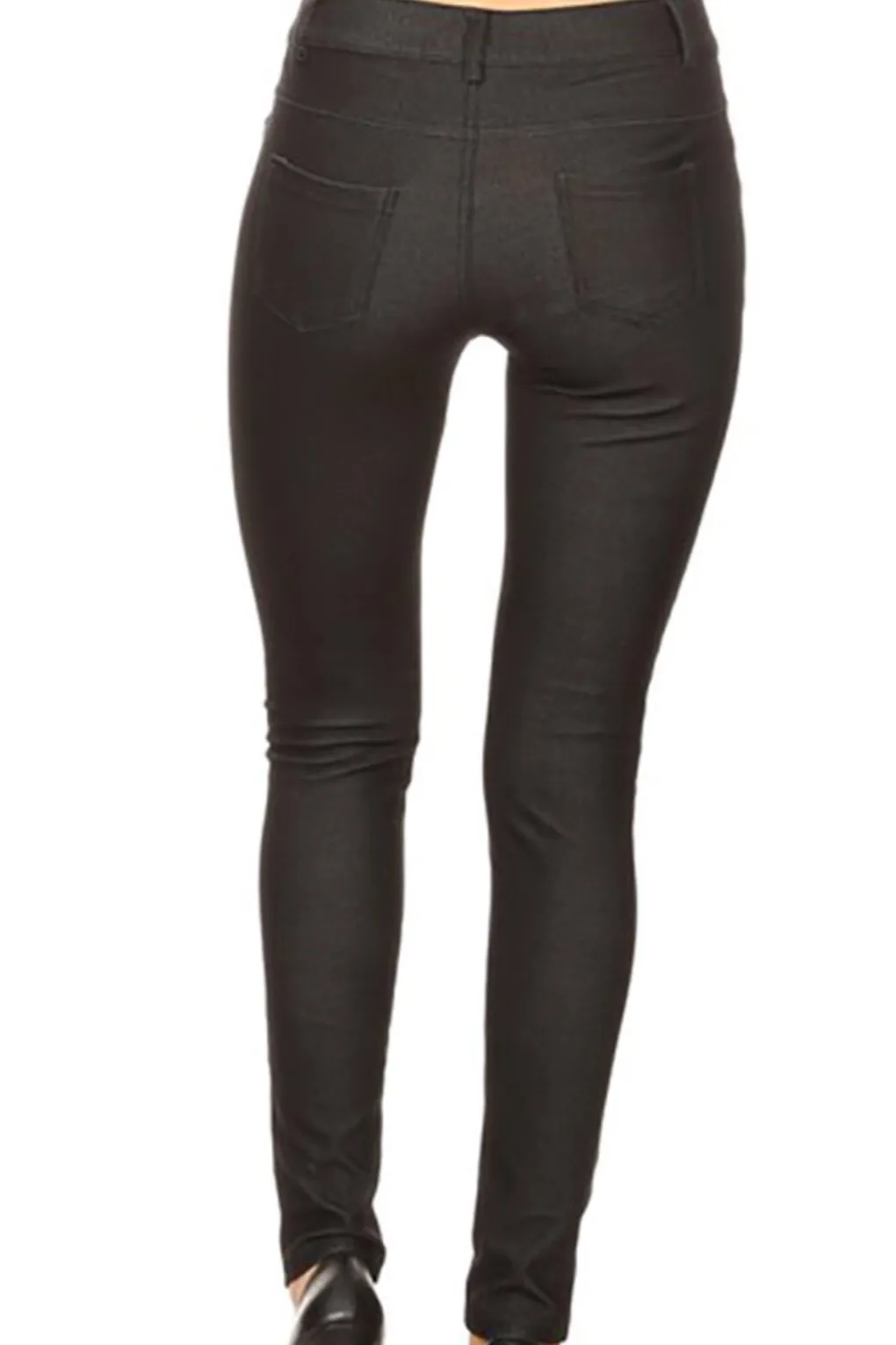 Denim look leggings