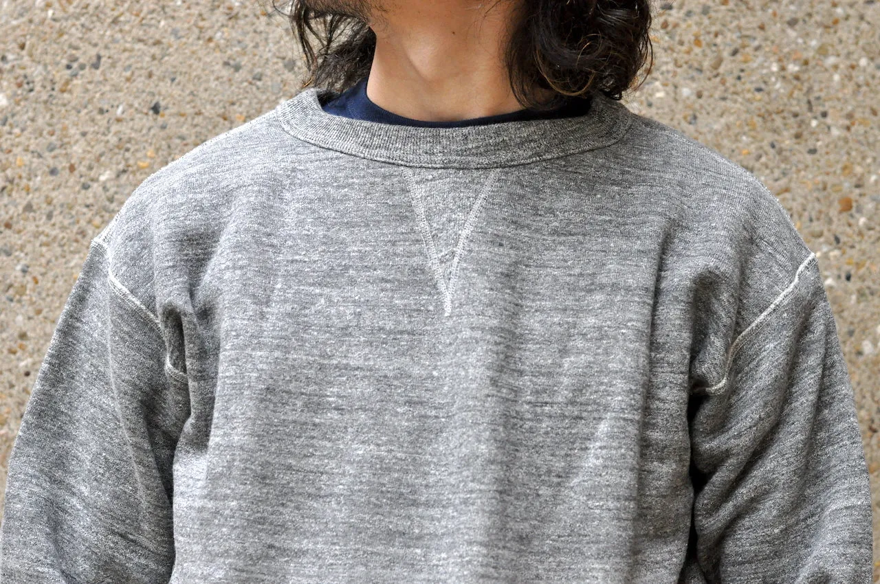 Denime X Warehouse Co Lot.260 10oz "Standard" Loopwheeled Sweatshirt (Grey)