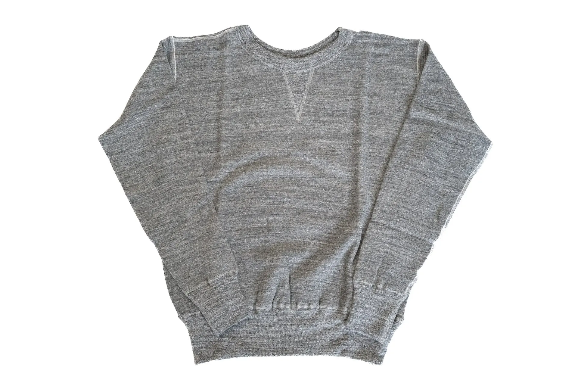 Denime X Warehouse Co Lot.260 10oz "Standard" Loopwheeled Sweatshirt (Grey)