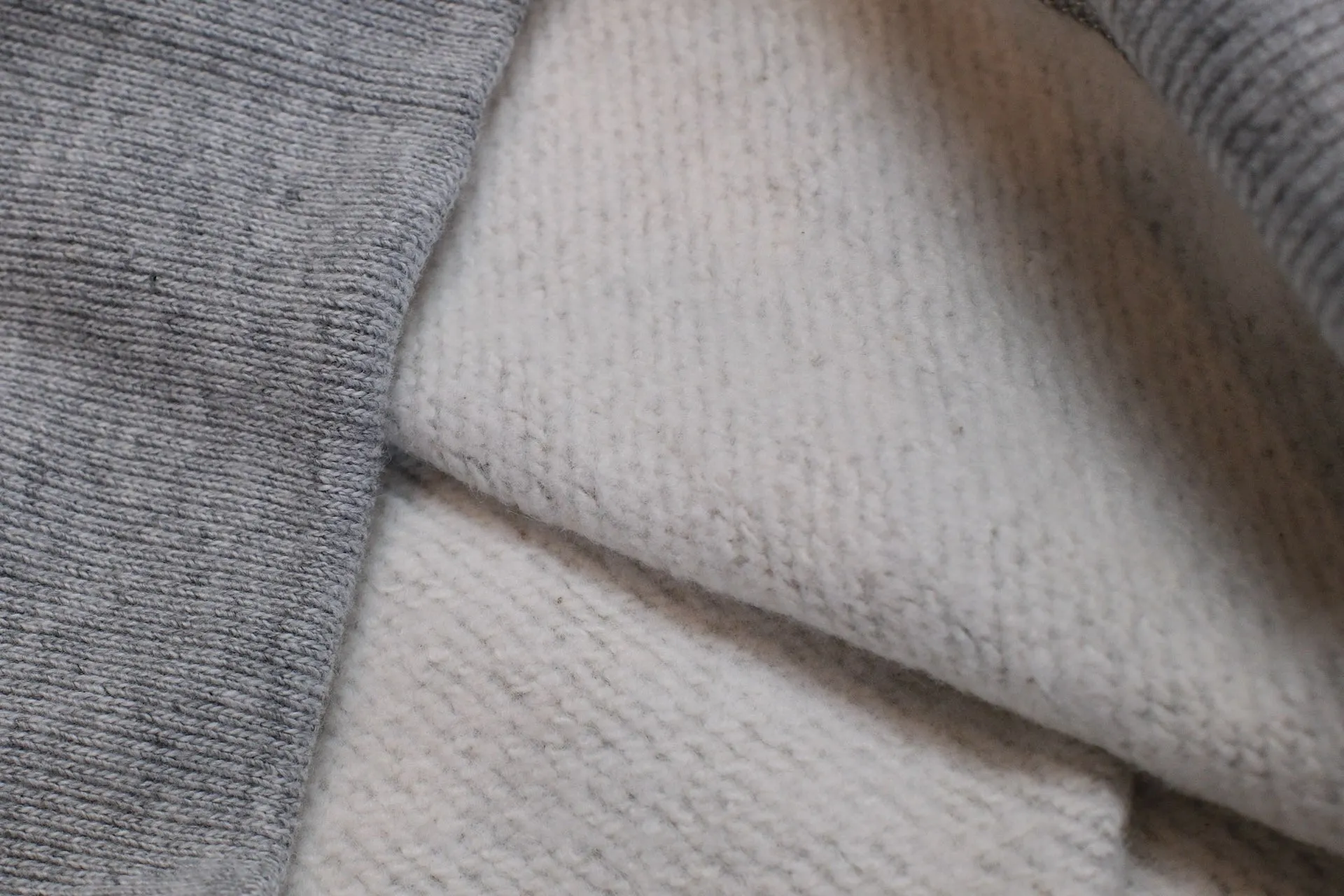 Denime X Warehouse Co. Lot.268 10oz "V-Inserted" Loopwheeled Sweatshirt (Heather Grey)