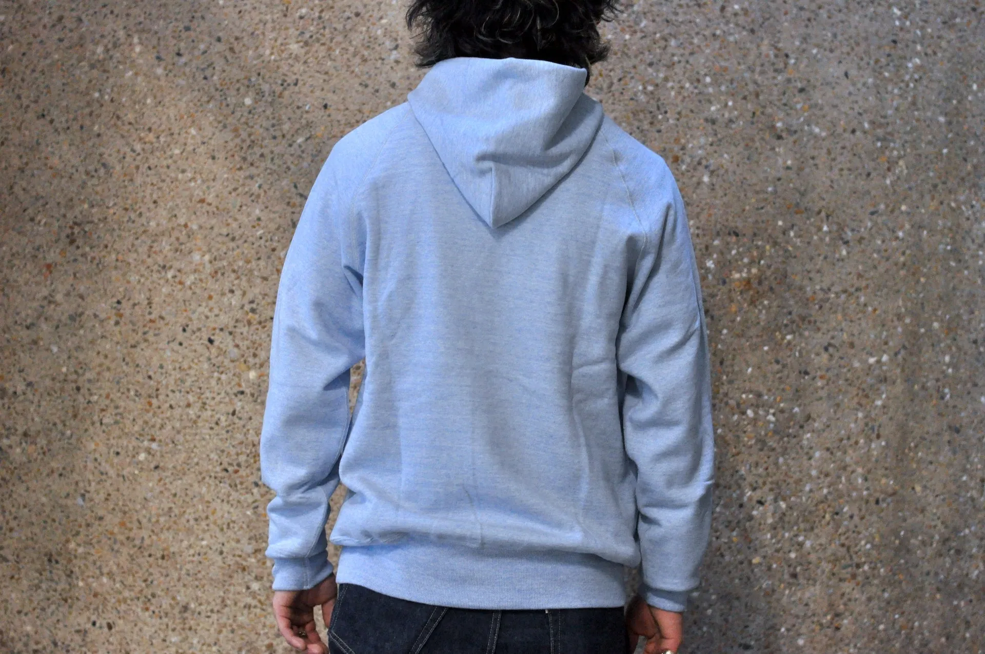 Denime X Warehouse Co. Lot.270 10oz Loopwheeled Pullover (Heather Navy)