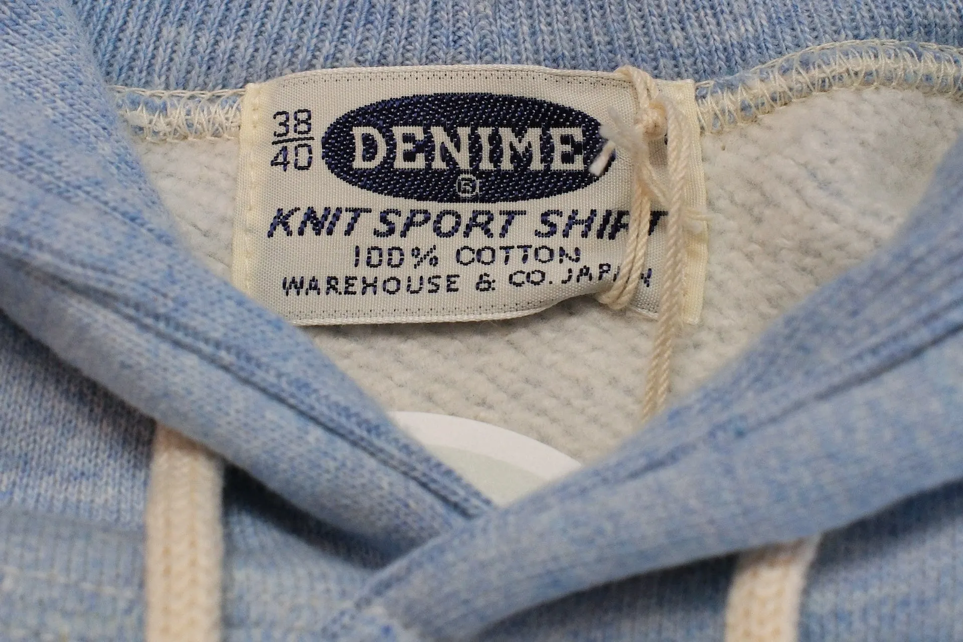 Denime X Warehouse Co. Lot.270 10oz Loopwheeled Pullover (Heather Navy)
