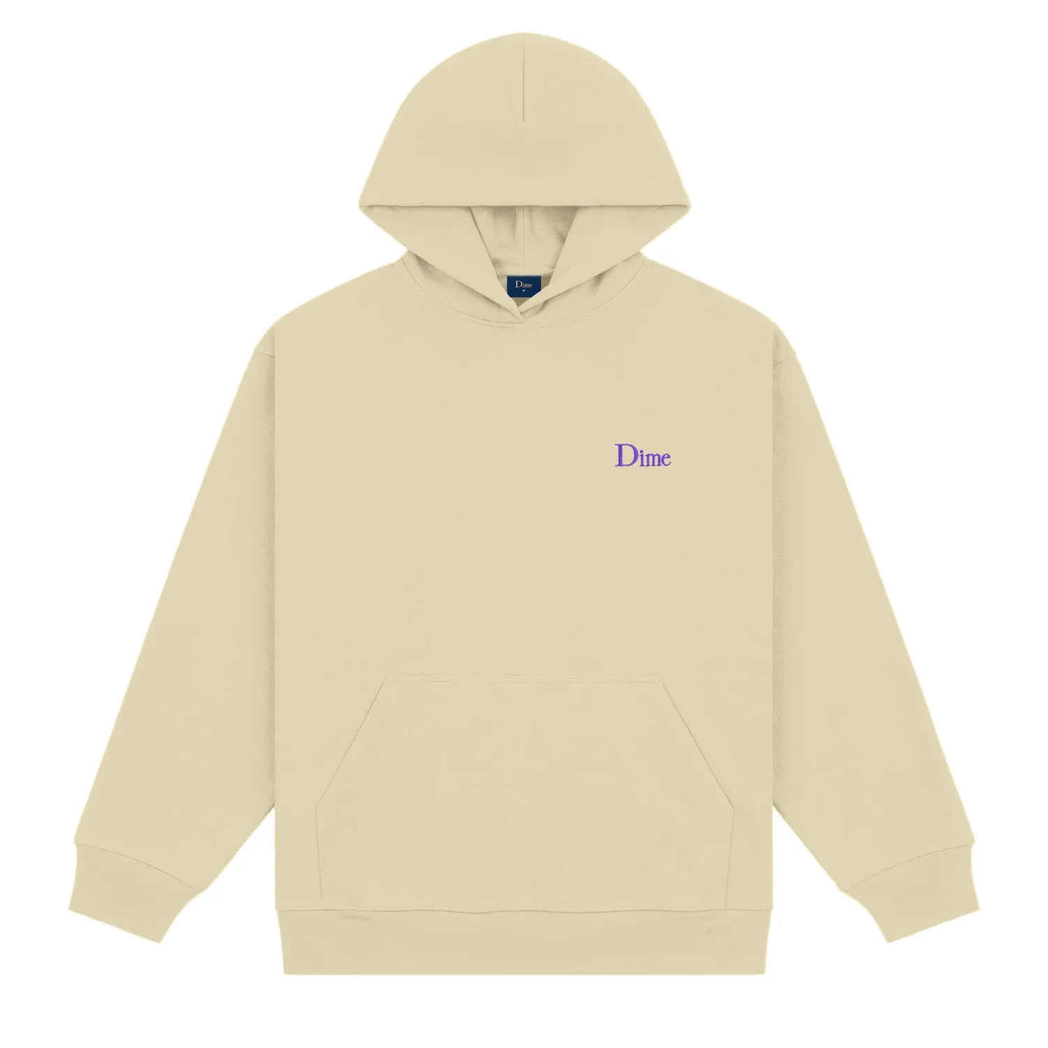 Dime Men Classic Small Logo Hoodie Light Moss