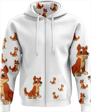 Dizzie Dingo Full Zip Hoodies Jacket