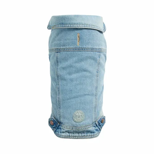 Dog Denim Jacket - Light Wash