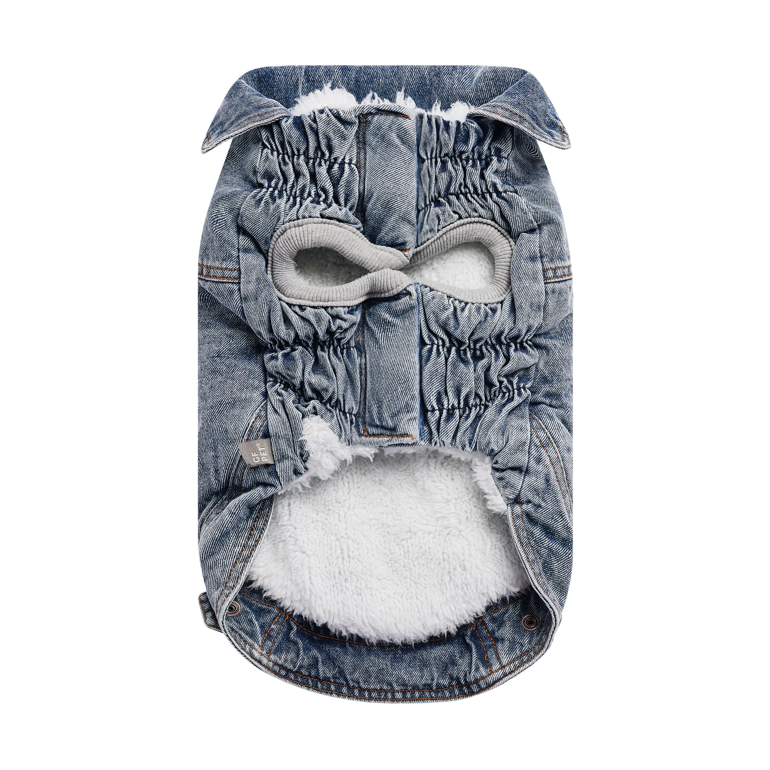 Dog Denim Jacket - Light Wash