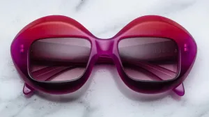 DOLL-Berry Kiss / Dark Rose Gradient / Silver