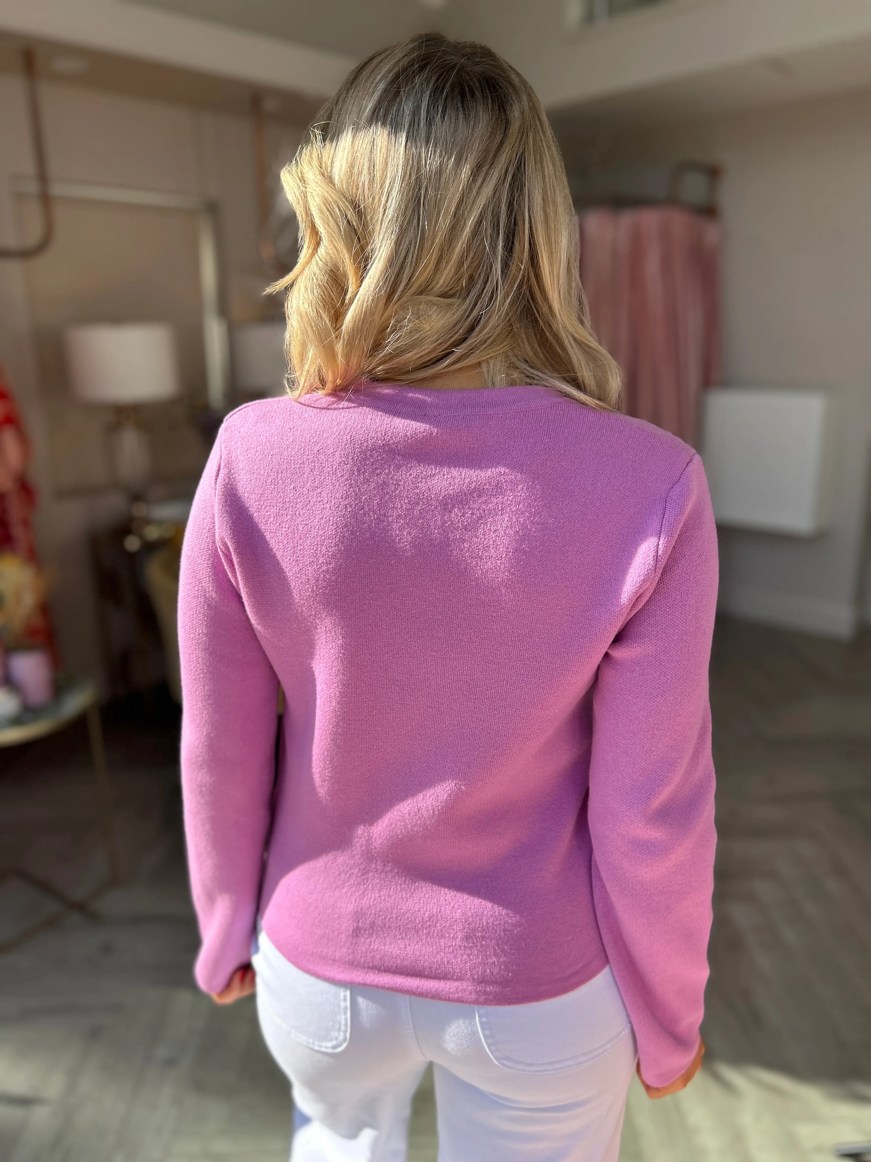 Ella Lilac Cardi
