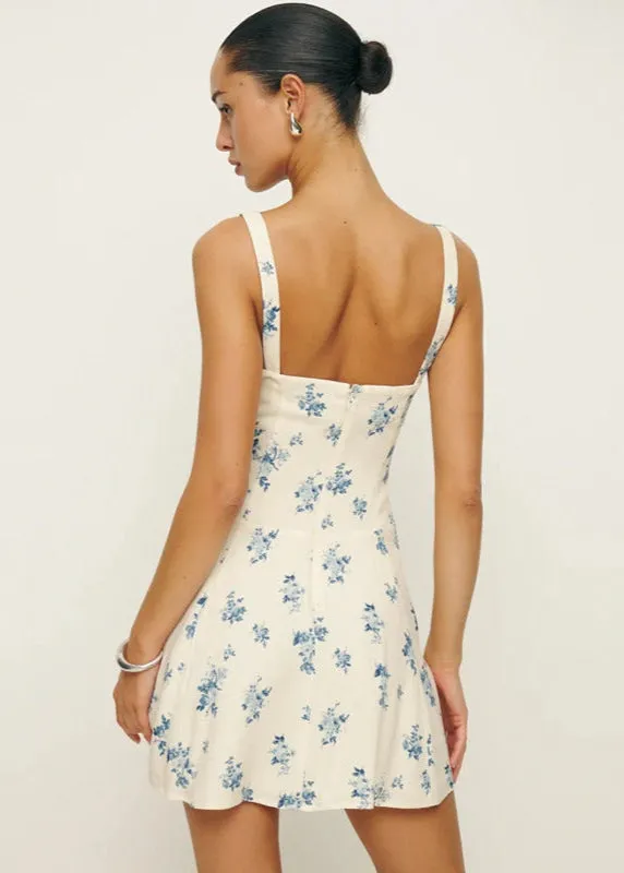 Elowen - Floral Fit & Flare Mini Dress