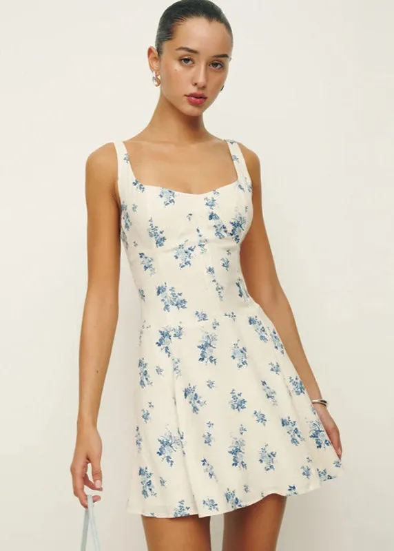 Elowen - Floral Fit & Flare Mini Dress