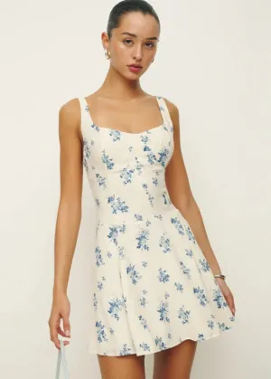 Elowen - Floral Fit & Flare Mini Dress