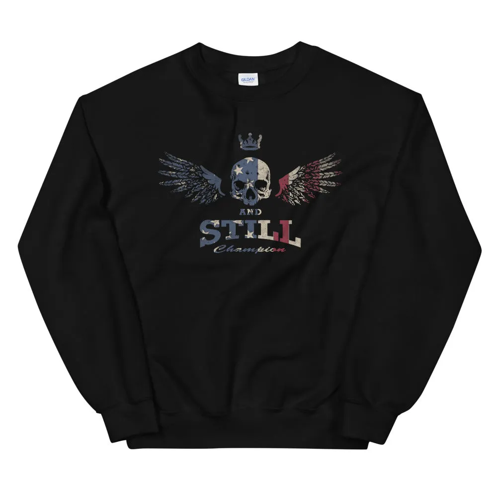 Eternal And Still Champion™ men's sweatshirt