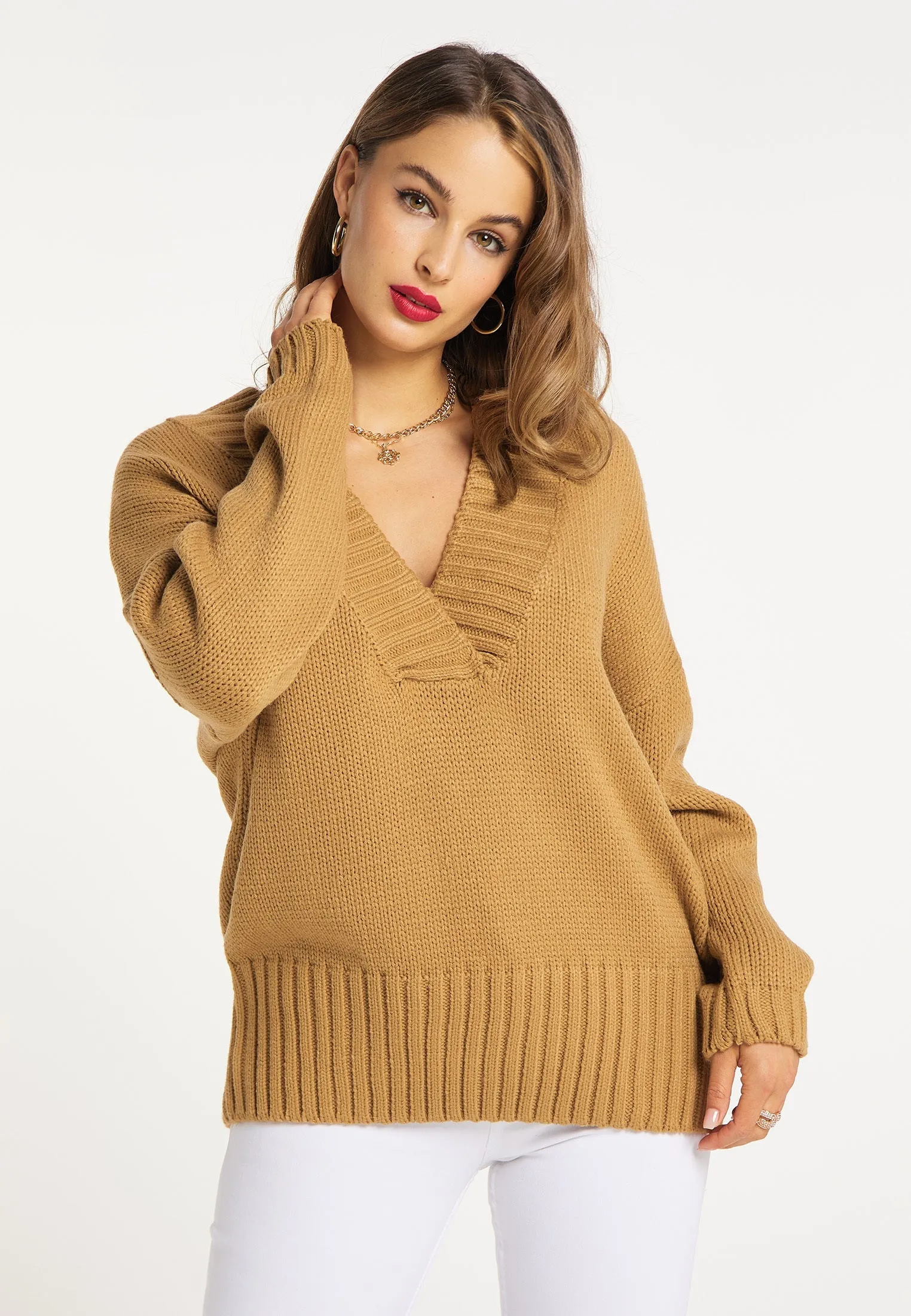 faina Women's Knitted Sweater