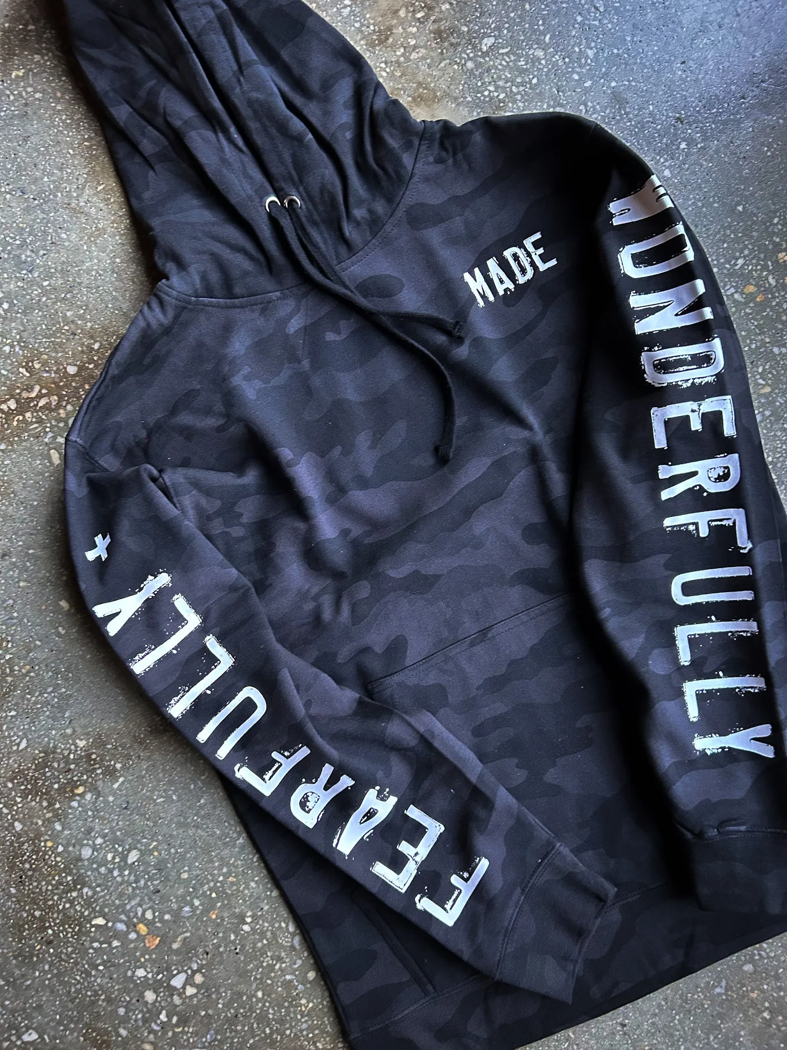 Fearfully   Wonderfully Made Adult Box Hoodie