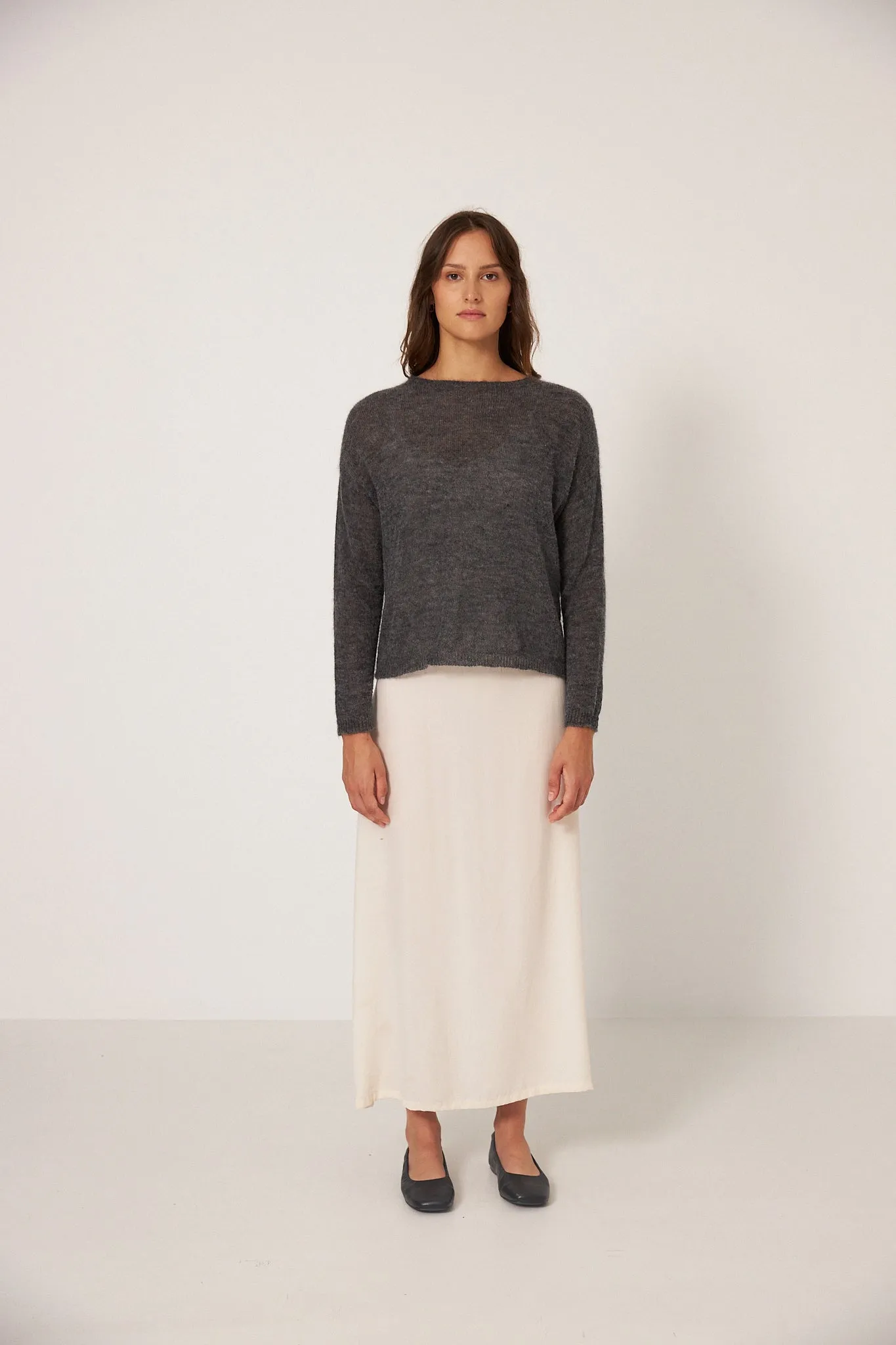 Feather Knit - Shadow Grey