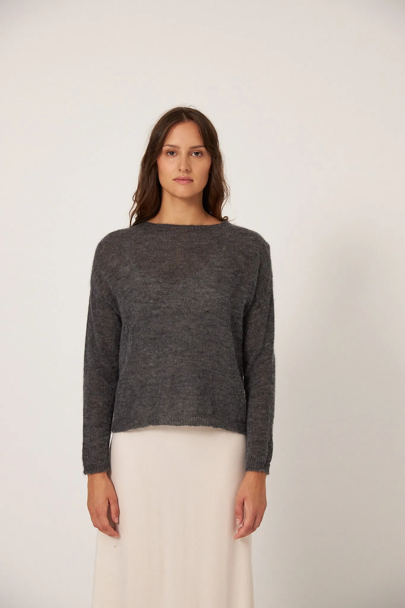 Feather Knit - Shadow Grey