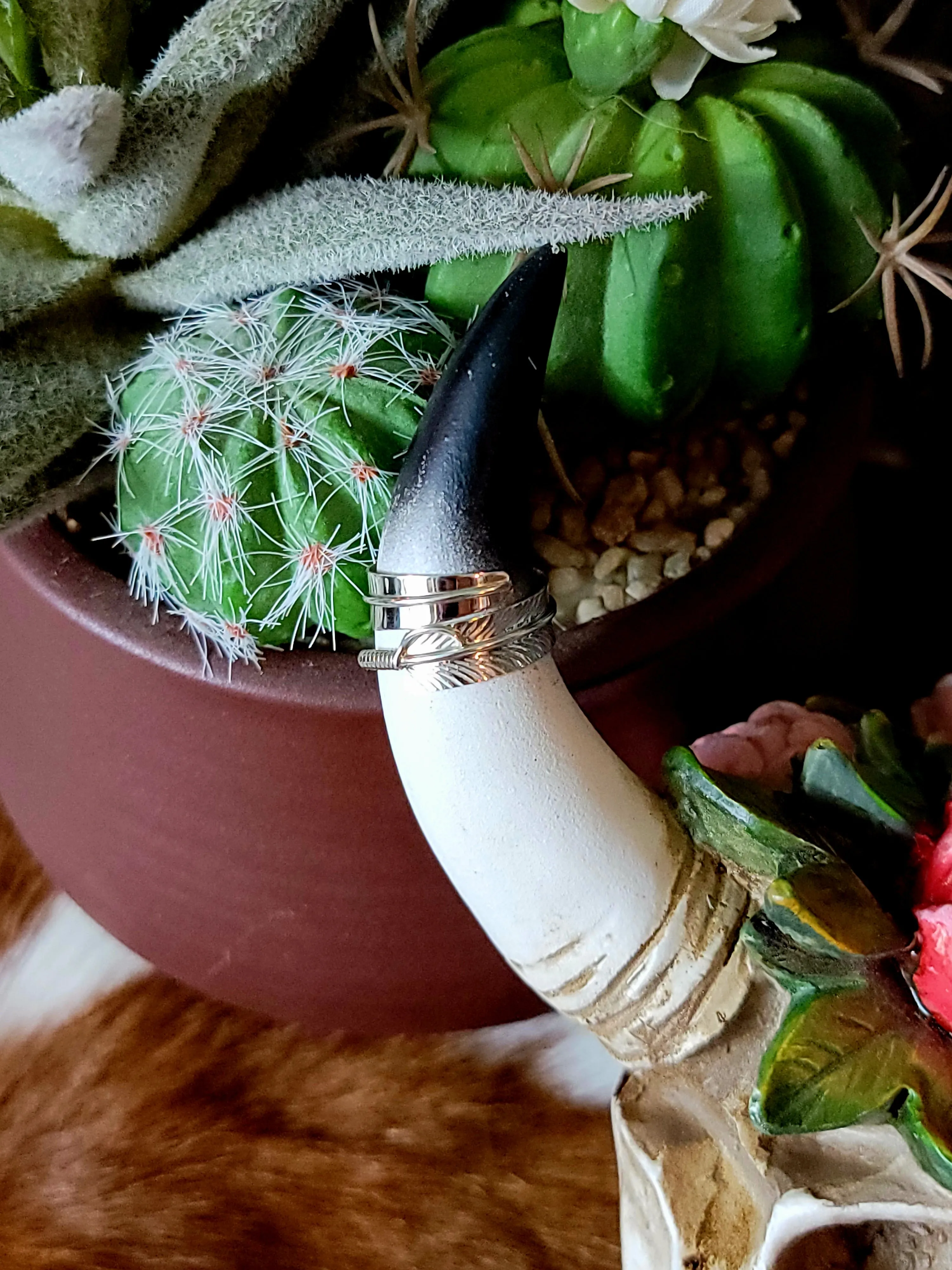 Feather Wrap Ring