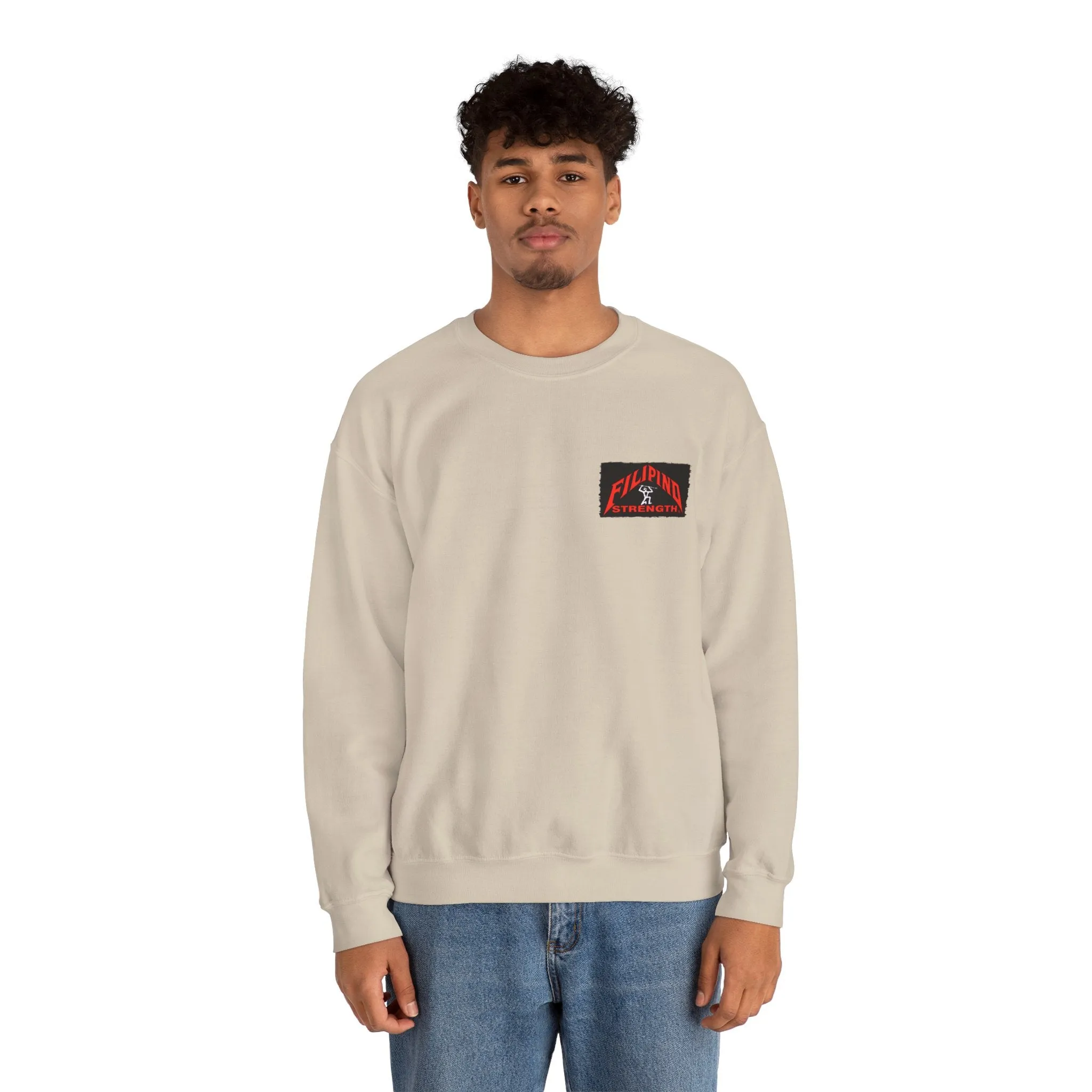 Filipino Strength Filipino Blood Vintage Design 90s New Print Unisex Heavy Blend™ Crewneck Sweatshirt