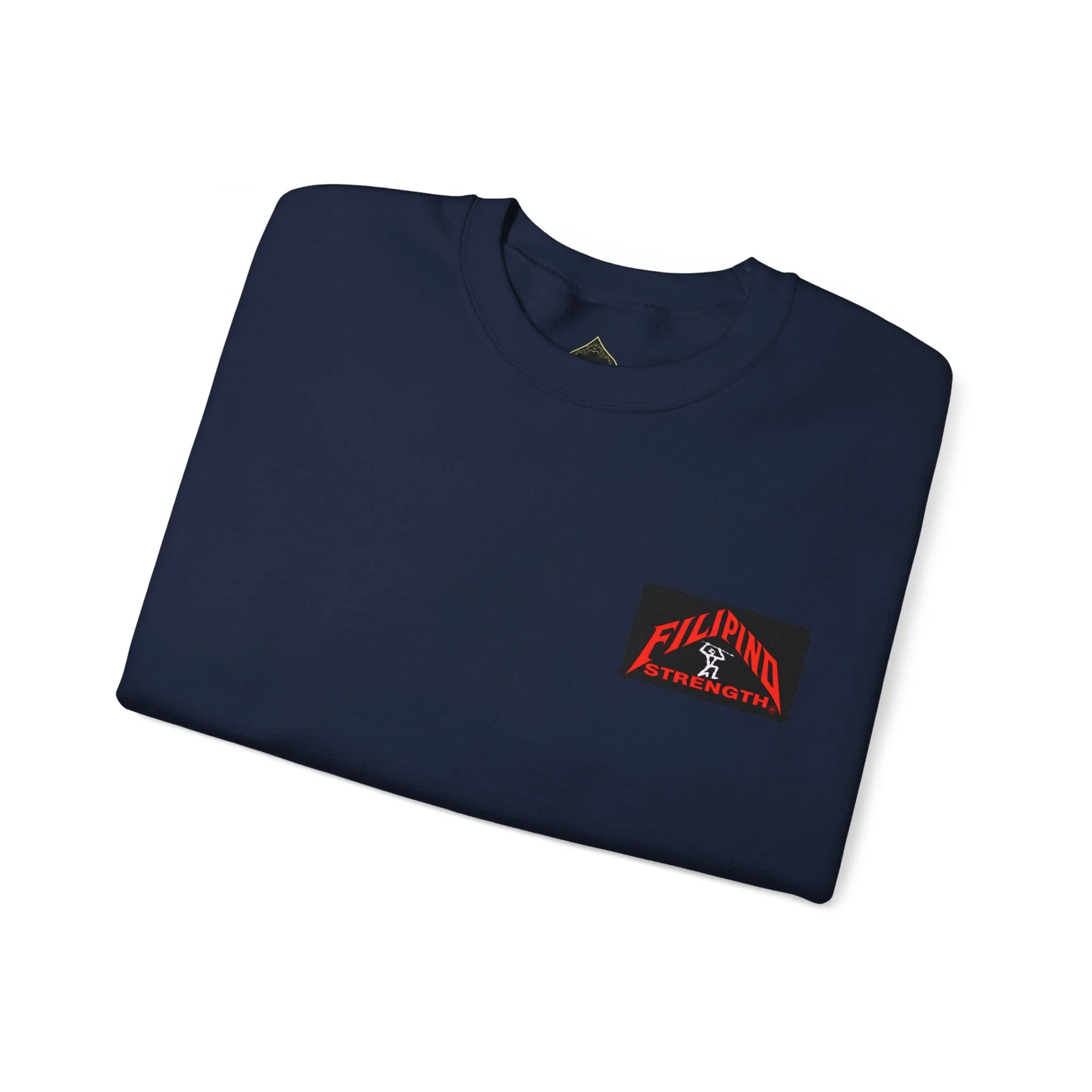 Filipino Strength Lapu Lapu Vintage Design 90s New Print Unisex Heavy Blend™ Crewneck Sweatshirt
