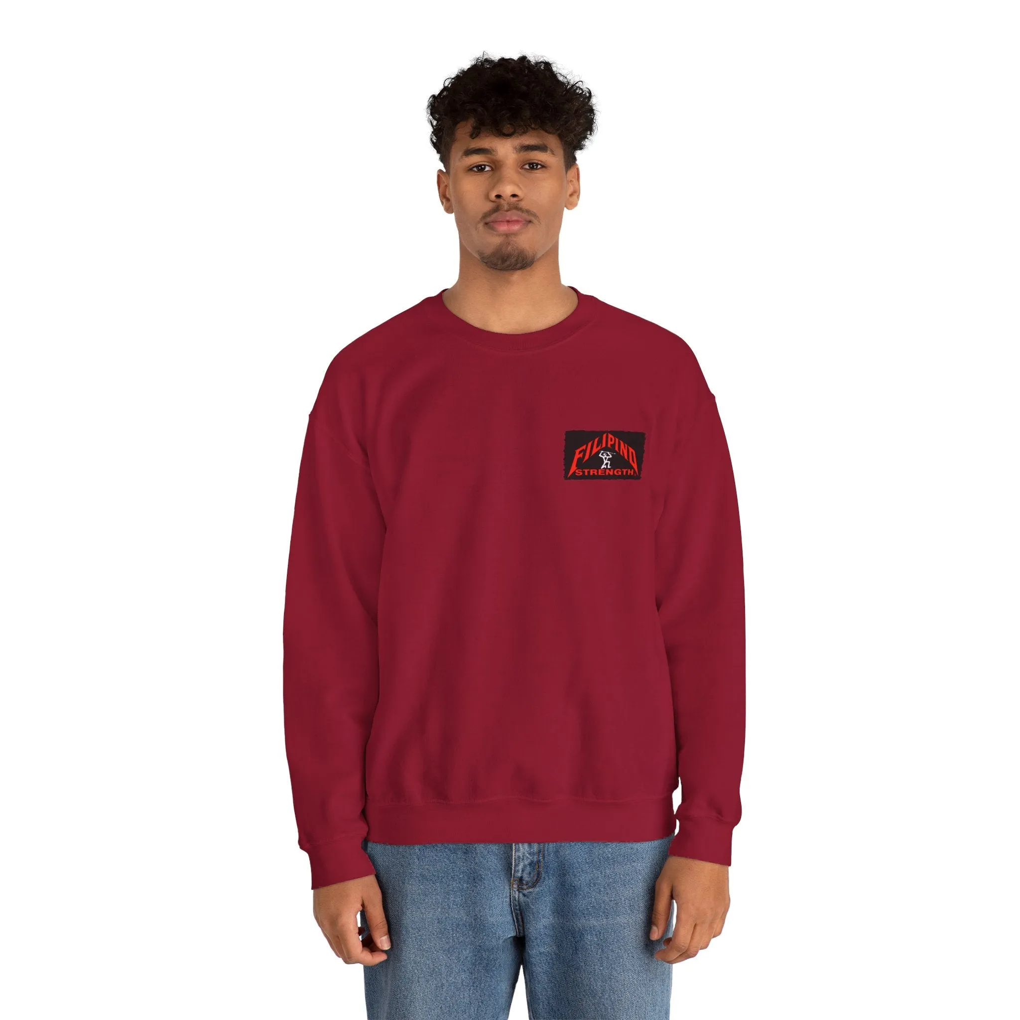 Filipino Strength Lapu Lapu Vintage Design 90s New Print Unisex Heavy Blend™ Crewneck Sweatshirt