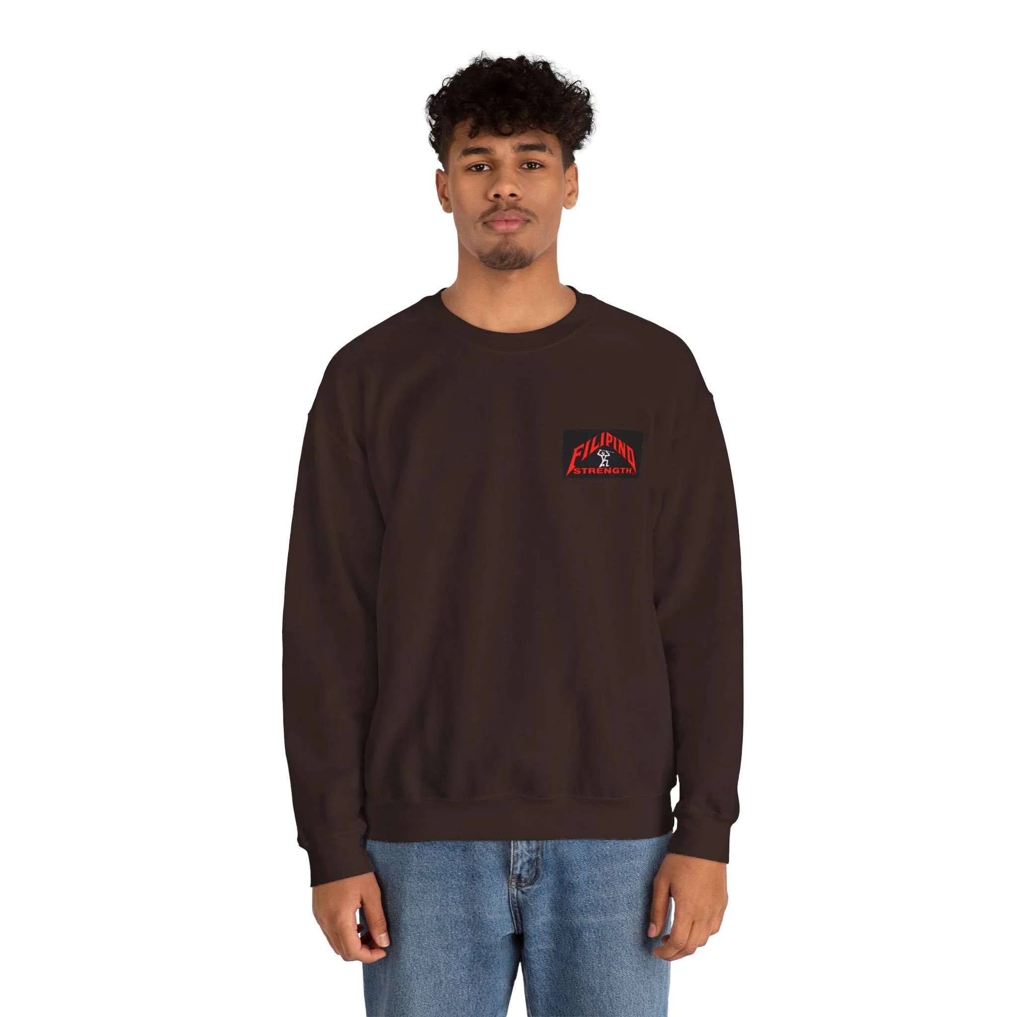 Filipino Strength Lapu Lapu Vintage Design 90s New Print Unisex Heavy Blend™ Crewneck Sweatshirt